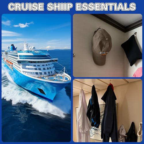 Image of 20 Pack Magnetic Hooks, 30lbs Magnet Hooks for Cruise Cabins