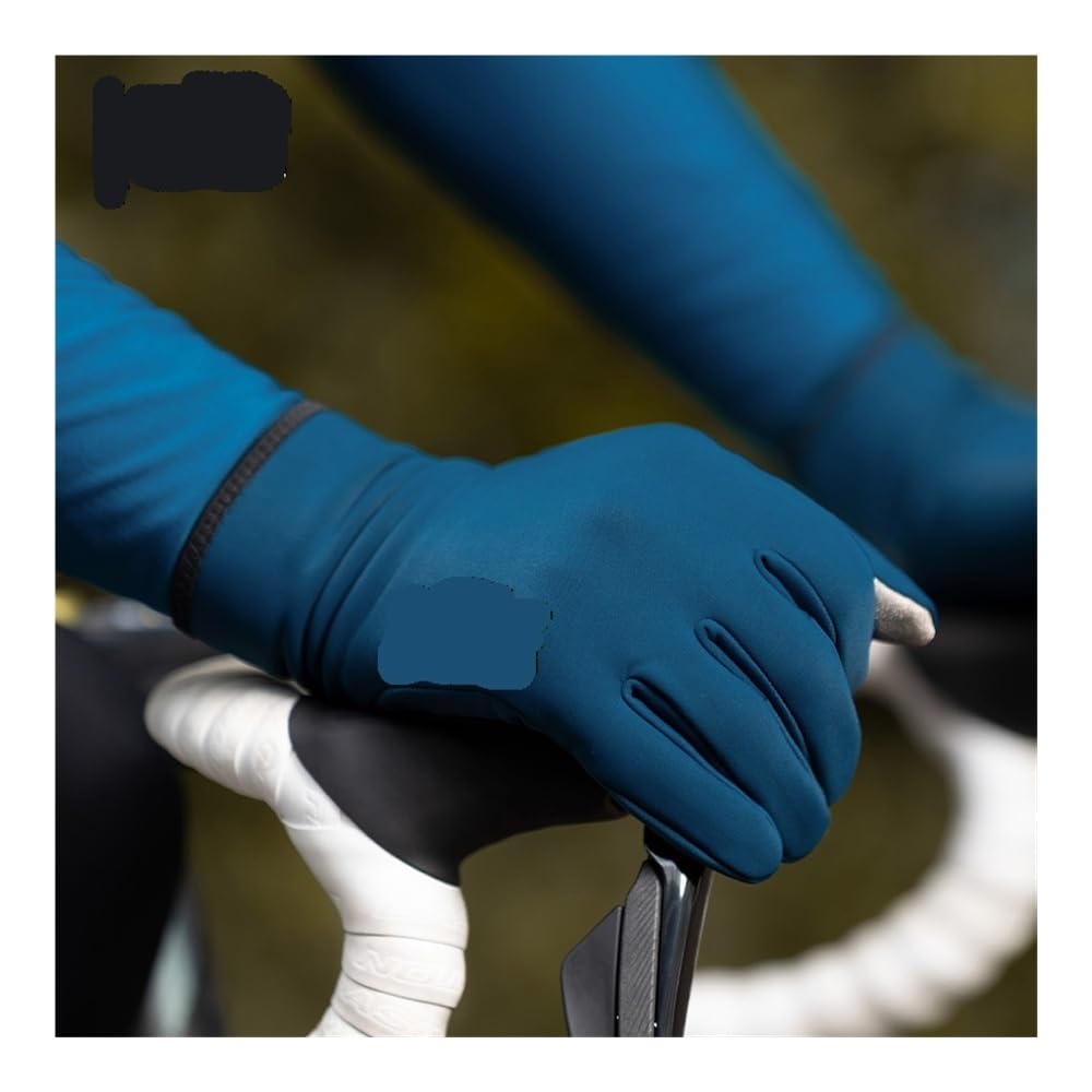 Fahrradhandschuhe Winter Warm Vollfinger Touchscreen Anti-Skip Fahrradrennen Mountain Road Bike Handschuhe for Männer Frauen
