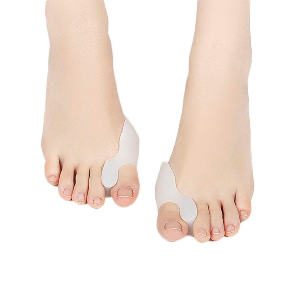 PEDIMEND Silikonowe żelowe separatory palców (2 pary) – pochłania nacisk i tarcie – ochraniacz kośla haluksów – prostownica bonowa – unisex – pielęgnacja stóp