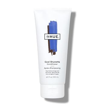 dpHUE Cool Brunette Conditioner - 6.5 oz - Blue Pigments Neutralize Unwanted Orange, Red & Brassy Tones - Color Safe - Paraben, SLS & SLES Sulfate Free - Leaping Bunny Certified