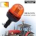 JALN7 LED Emergency Flashing Amber Rotating Beacon Strobe Lights for Tractor 12v/24v 60LED with Flexible Base