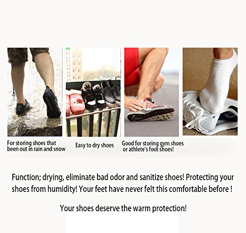 Kooder Shoe Dryer,Foot Dryer !Boot Dryer Winter Household Essential For Family !Drying, Eliminate Bad Odor And Sanitize Shoes! #TOP4
