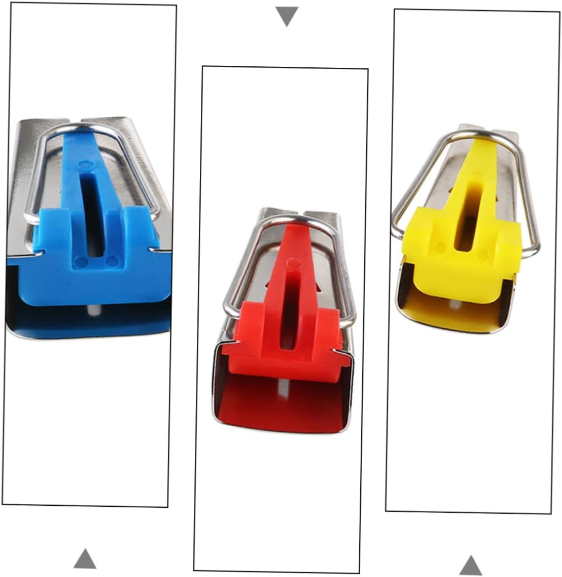 Angoily 6pcs Bias Tape Maker Tool Fabric Quilting Bias Binding Maker Easy to Use Sewing Supplies for Crafting and Binding