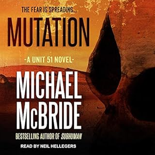 Mutation Audiolibro Por Michael McBride arte de portada