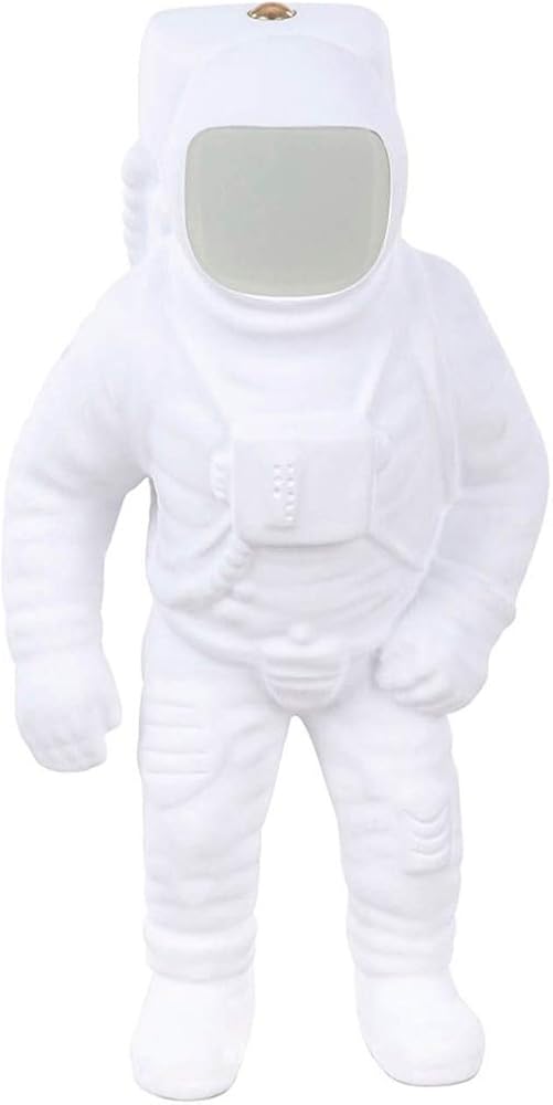 Seletti,lampada da tavolo, flashing starman diesel ,in resina termoplastica 10939