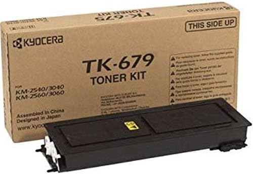 Kyocera Kit de tóner negro modelo TK-679 1T02H00CS0 para uso con impresoras multifuncionales monocromáticas Kyocera KM-2540, KM-2560, KM-3040,