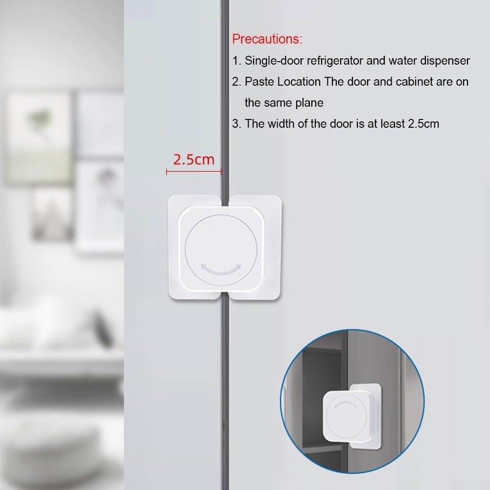 Keep Your Home Safe with 6 Child Safety Locks for Cabinets, Fridges & Drawers,