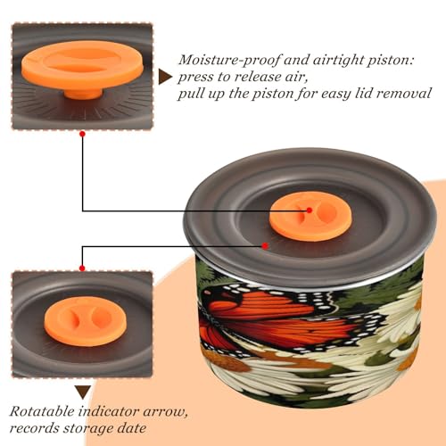 Envase de café ATTX de acero inoxidable 900ml con tapa hermética miniatura 3