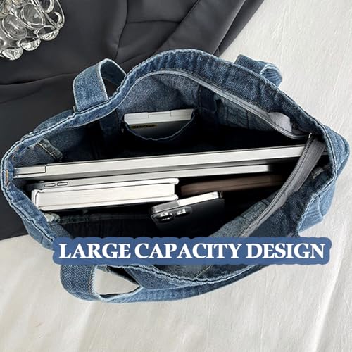 Bolso Tote Denim personalizado con bordado miniatura 2