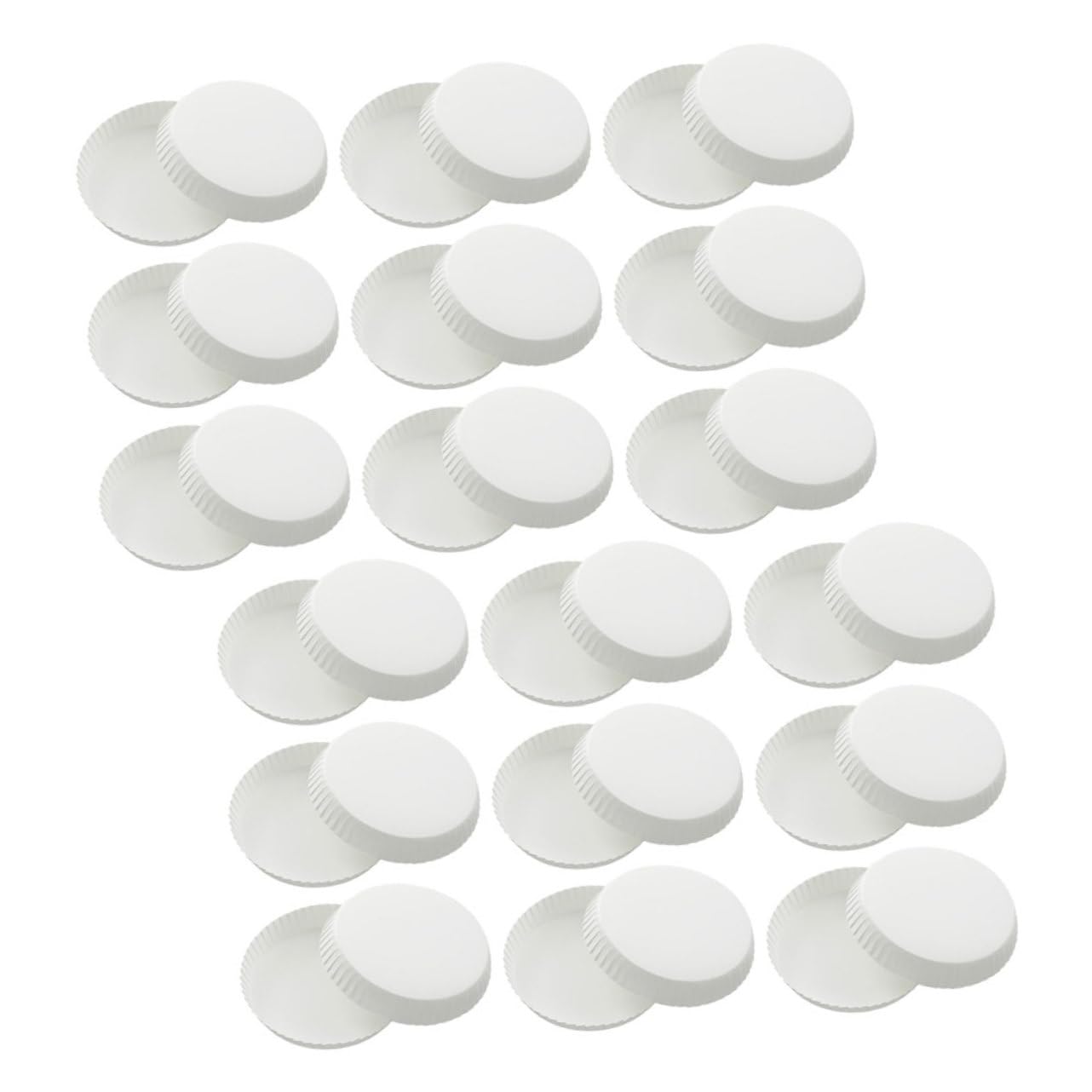 VALICLUD 5 Sätze Deckel Für -pappbecher Trinken Tassendeckel Glasabdeckung Trinkglas Abdecken Glasabdeckungen Für Getränke Pappbecher-abdeckung Papier Weiß 100 Stück * 5