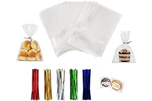 XLSFPY Clear Treat Bags: The Epitome of Party Favor Brilliance
