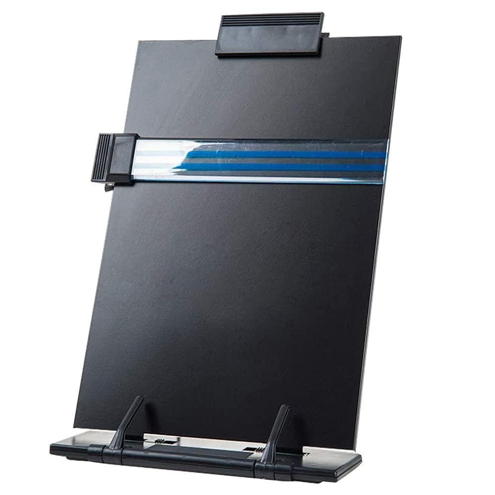Vichaxan Typing Book Desk Holder for Hands-Free Reading Stand Holder for Books Document Draft Reader Paper Stand.