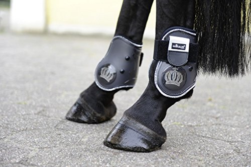 Protège-boulets HKM poney pour éviter les blessures au boulet noir
