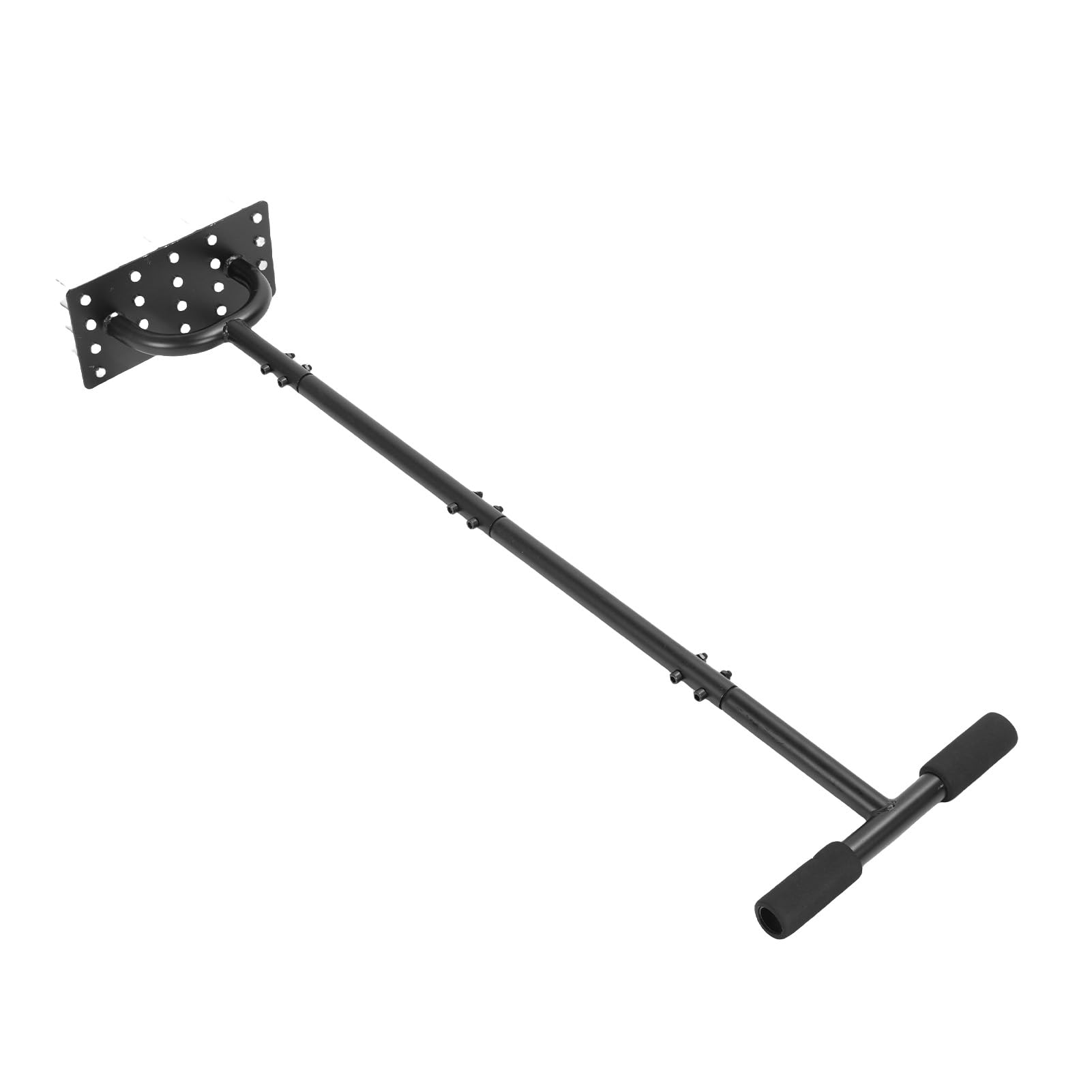 Aérateur de Pelouse Puissant, 20 Pointes, Outil Manuel pour Cour, Conception Ergonomique, Construction en Acier de 34.6 Pouces