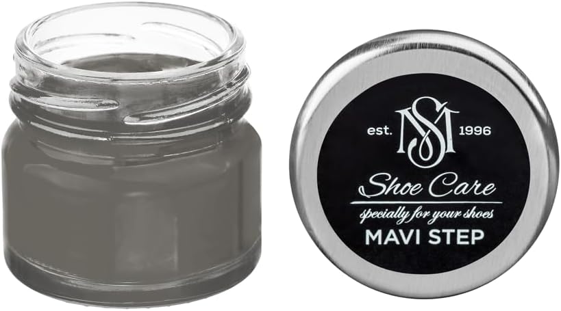Universal Leather Dye - NCS S 6502-Y20R Khaki Graphite Grey - High Coverage Leather Paint for Shoes, Bags, Canvas & Sneakers by MAVI STEP - 3.40 fl oz / 100 ml