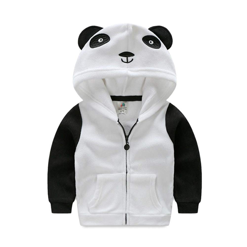 Mud Kingdom Fleece Hoodies Jacket for Boys Girls Full Zipper Long Sleeve Happy Halloween