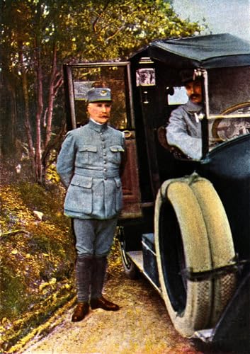 Affiche impression toile Général Pétain Jules Gervais Courtellemont peinture 60x90cm