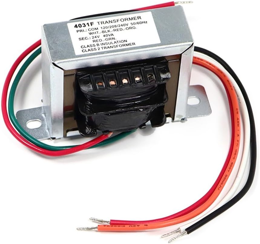 24V 40VA Control Transformer, Primary 120, 208, 240V Secondary 24V Isolation Transformers Metal Control Transformer
