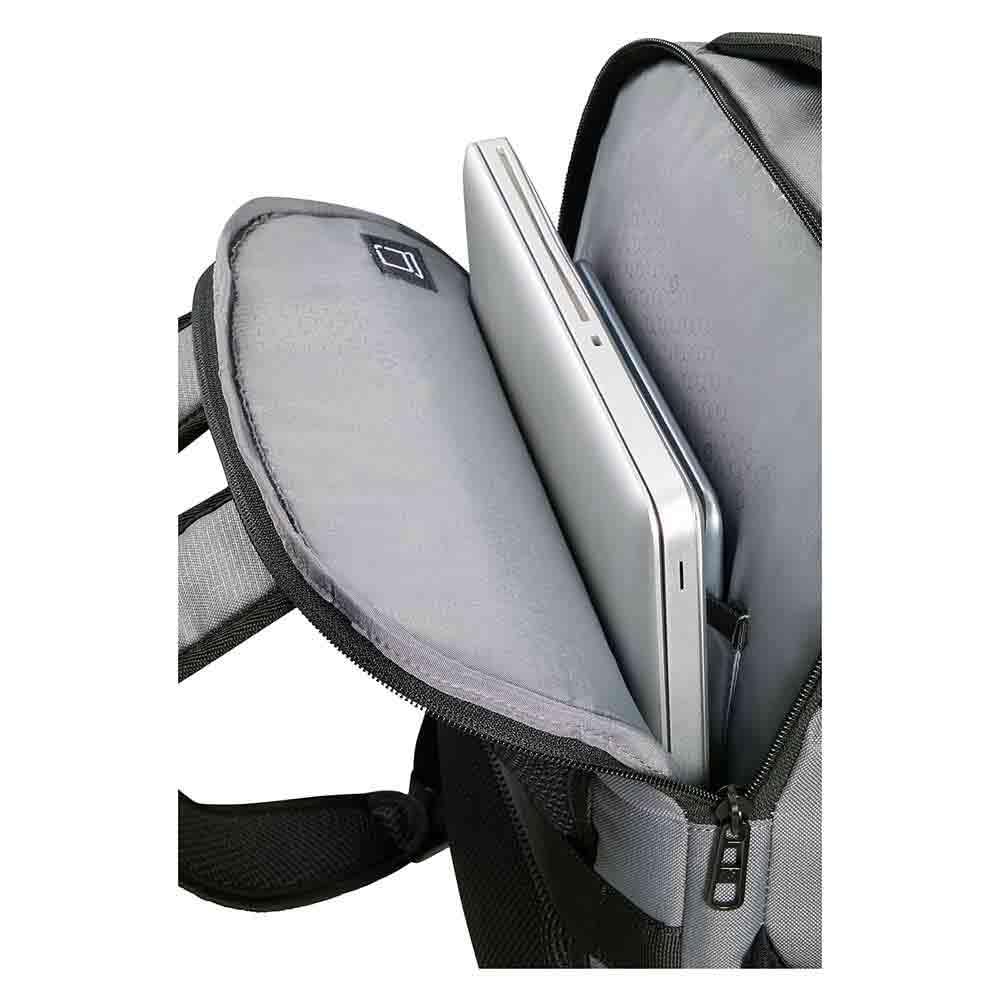 Samsonite Roader - zaino espandibile per laptop 17,3 pollici, 46 cm, 31,5/39,5 L, grigio (Drifter Grey)