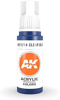 AK Interactive 3rd Gen Acrylic Clear Blue 17ml