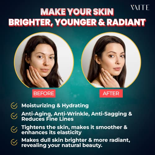 Face Moisturizer Cream - Anti-Aging & Anti Wrinkle Hydrating With Retinol, Collagen & Hyaluronic Acid, Vitamin C,Msm, Green Tea For Day And Night Crema Facial Products For Men And Womens Skin Care #TOP4
