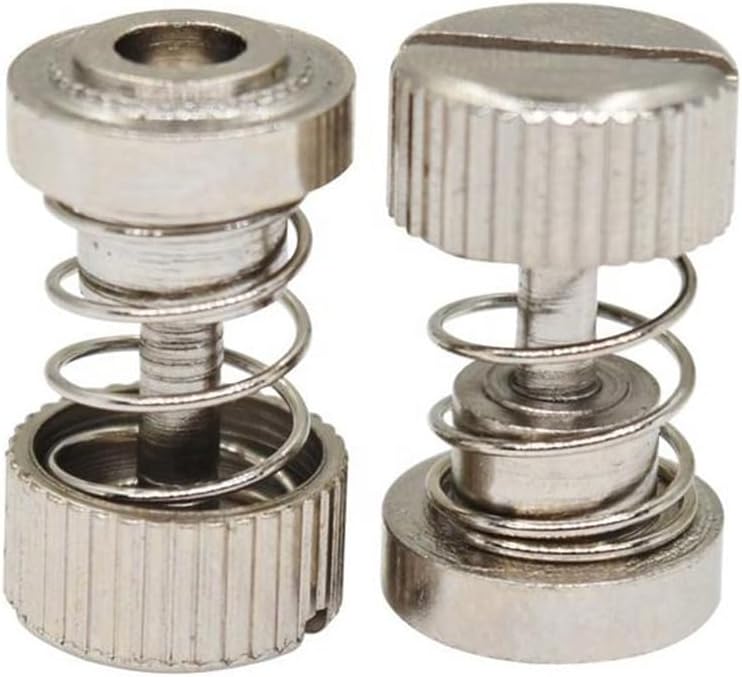 PF32-M5-16 Steel Panel Knurled Head Combination Spring Captive Screw For Cabinet board 20pcs/lot