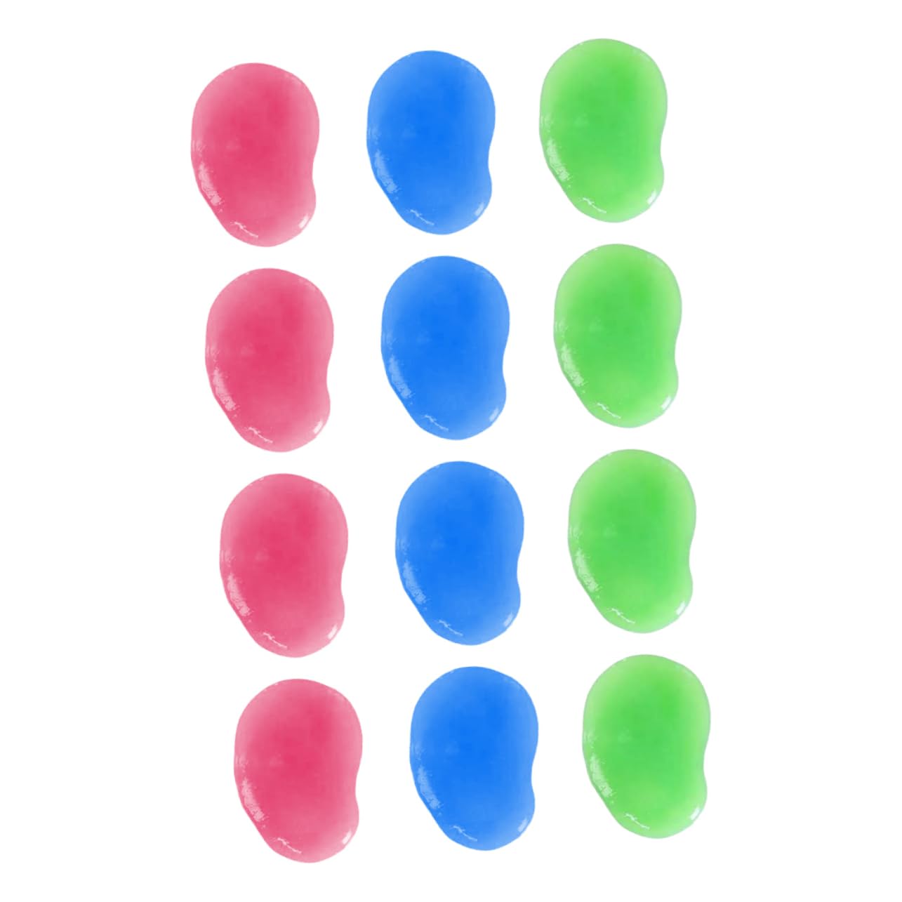 Homoyoyo Gel Limpiador para Teclados de Computadora y Portátiles, 20 Piezas, Práctico Gel Color Aleatorio