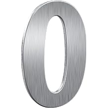 BASI HN 150 House Number Stainless Steel - Number 0