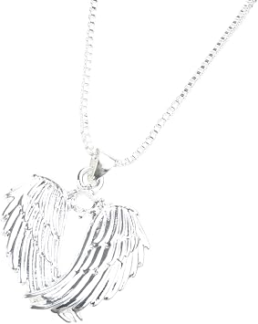 Angelic Wing Pendant Necklace Angelic Wing Necklace Crafted for Women Preferring Unique and Elegant Designs