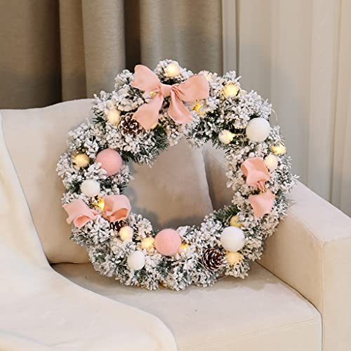 Couronne artificielle 19,7 pouces : grand diamètre pour décoration mur - 2