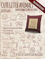 Cute Little Animals Hand Embroidery Designs 1511411074 Book Cover