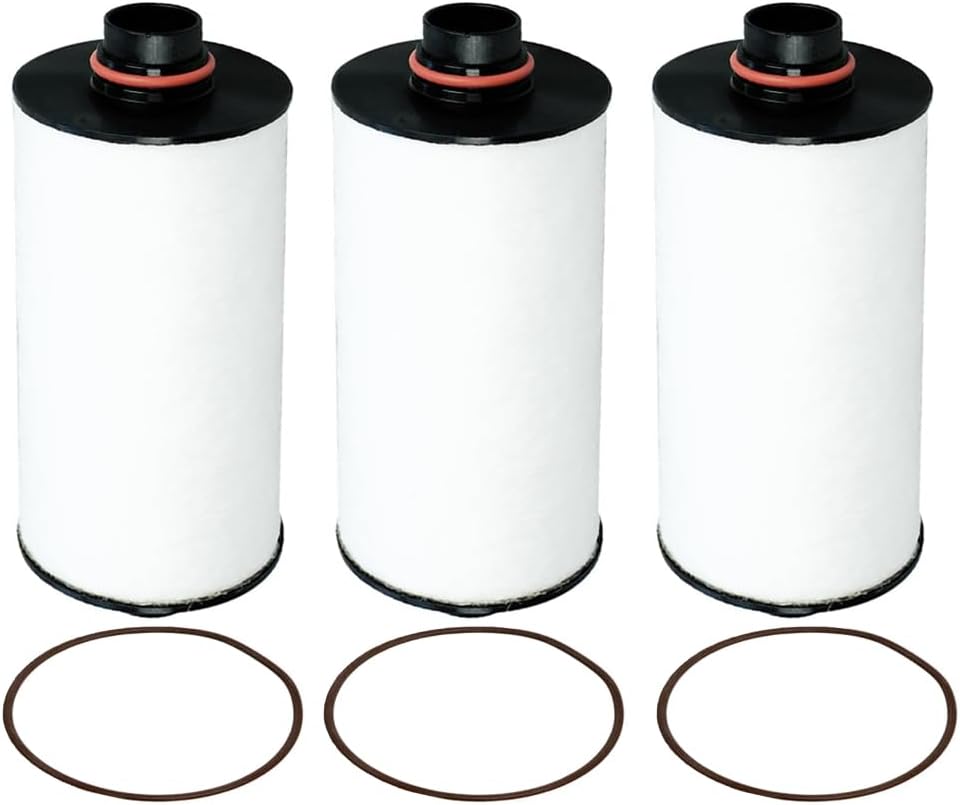 3pcs CV52055 Crankcase Vent Filter compatible with Cummins QSB3.3 QSB4.5 Engine For use with CVM200 Series, BOBCAT, KOMATSU, DOOSAN DAEWOO Replaces 46595859,CV5205500MX, 5288839, SBL88063, FAO-0045