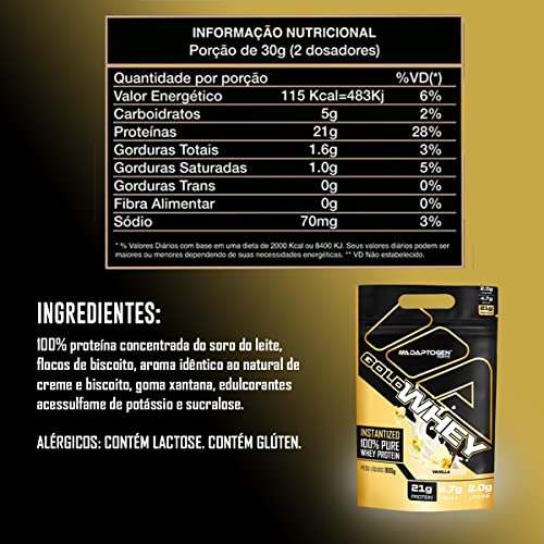 Gold Whey (900g), Vanilla