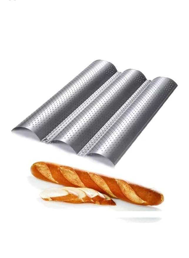 SHOAIB French Baguette Tray / Perforated Baguette Tray / Perforated