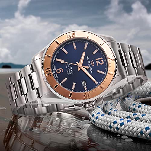 Philip Watch Amalfi Orologio Uomo, Automatico, 43Mm - 6