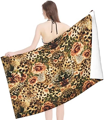 LianMei Beach Towels,Luxury Bath Towels 70 X 35In Quick Drying Absorbent Soft Beach Towel, with Printed Pattern for Swimming, Bath, Color onesize