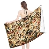 LianMei Beach Towels,Luxury Bath Towels 70 X 35In Quick Drying Absorbent Soft Beach Towel, with Prin