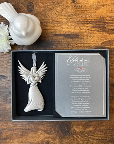 Memorialremembranceangelornamentwithcelebrationoflifepoemsympathygiftforlossoflovedonememorialornamentinmemoryoflostlovedonesbereavementgiftforlossofmomdadsiblingfriend Urban Country Home Decor Memorialremembrance angel ornament with celebration of life poem sympathy gift for loss of loved onememorial ornament in memory of lost loved onesbereavement gift for loss of momdadsiblingfriend urban country home decor