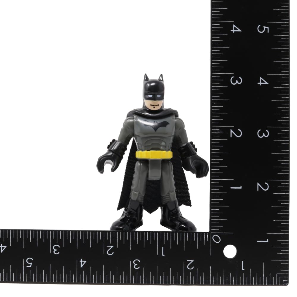 Części zamienne do Imaginext DC Super Friends Super Hero Flight City - DHT62 ~ zapasowe figurki Batmana i Supermana