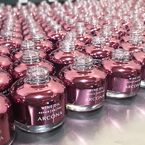 Arcona Wine Oil - Resveratrol Serum, Infused With Grape Seed Oil & Extract, Clove, Orange + Antioxidants - Deeply Moisturizing, Anti Aging Facial Oil Serum For Dry, Oily, Combination Skin - .5 Fl Oz. Made In The Usa #TOP4