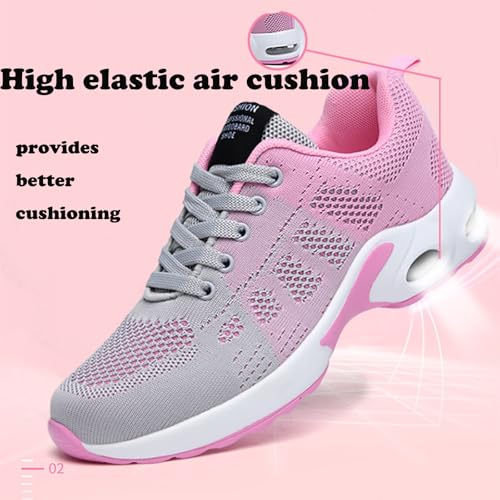 Musabela Orthopedic Shoes for Women, Mesh Casual Breathable Knit Air Cushion Shoes, Ortho Pro The Most4