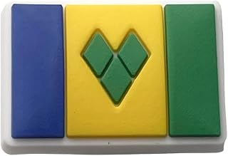 Saint Vincent & The Grenadines Flag Shoe Charm