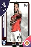 2025-26 TOPPS PREMIER LEAGUE #208 BRUNO FERNANDES MANCHESTER UNITED SOCCER OFFICIAL TRADING CARD OF SOCCER