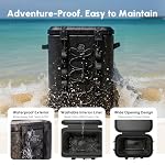Premium Zipperless Magnetic Cooler Backpack One-Hand Lid - Image 5