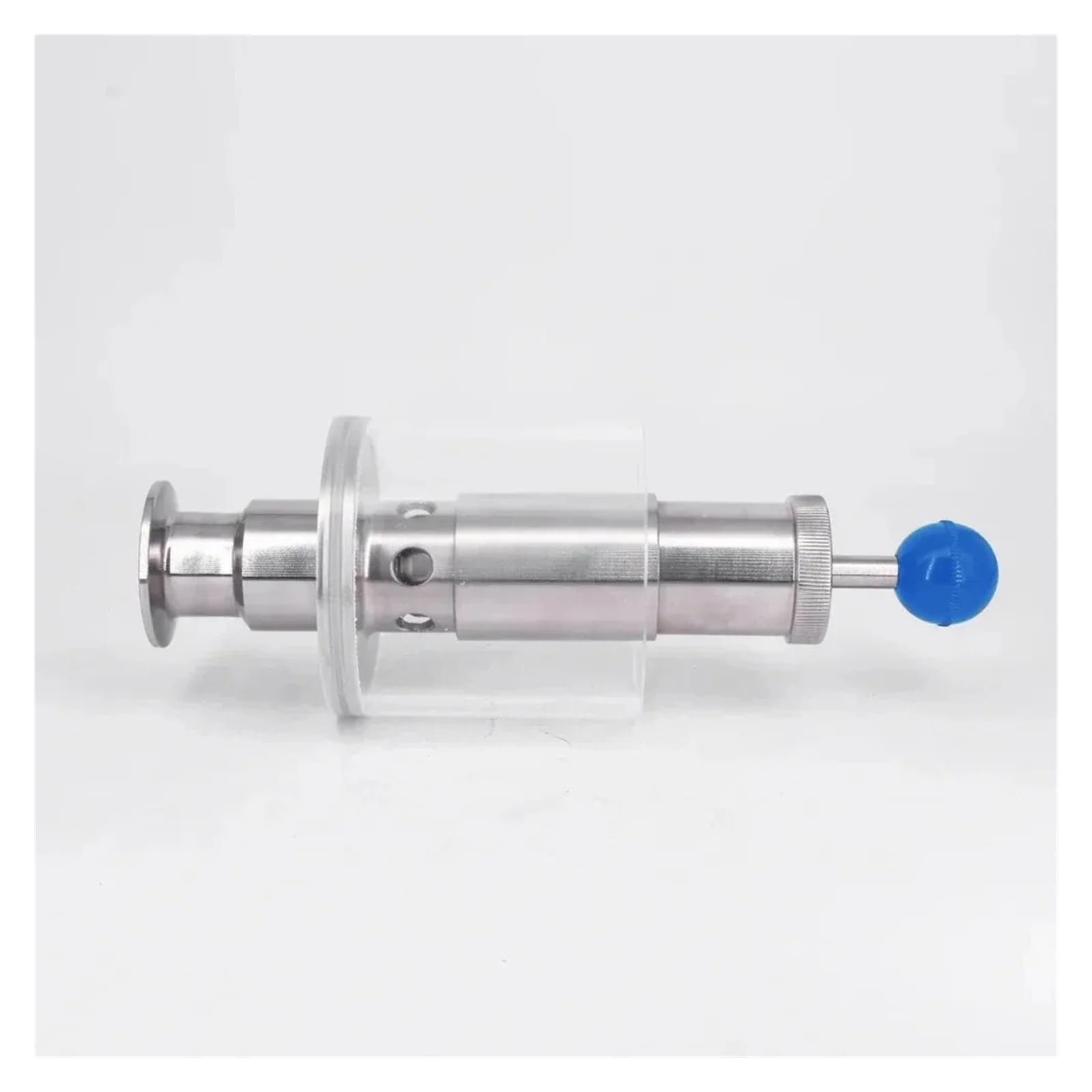 Zawór redukcyjny ciśnienia, 1,5 "tri-clamp 0-3,0 Bar regulowany nadmiarowy zawór bezpieczeństwa sanitarny stal nierdzewna SUS304 do zbiornika fermentacji piwa(32mm Pipe OD K50.5mm)