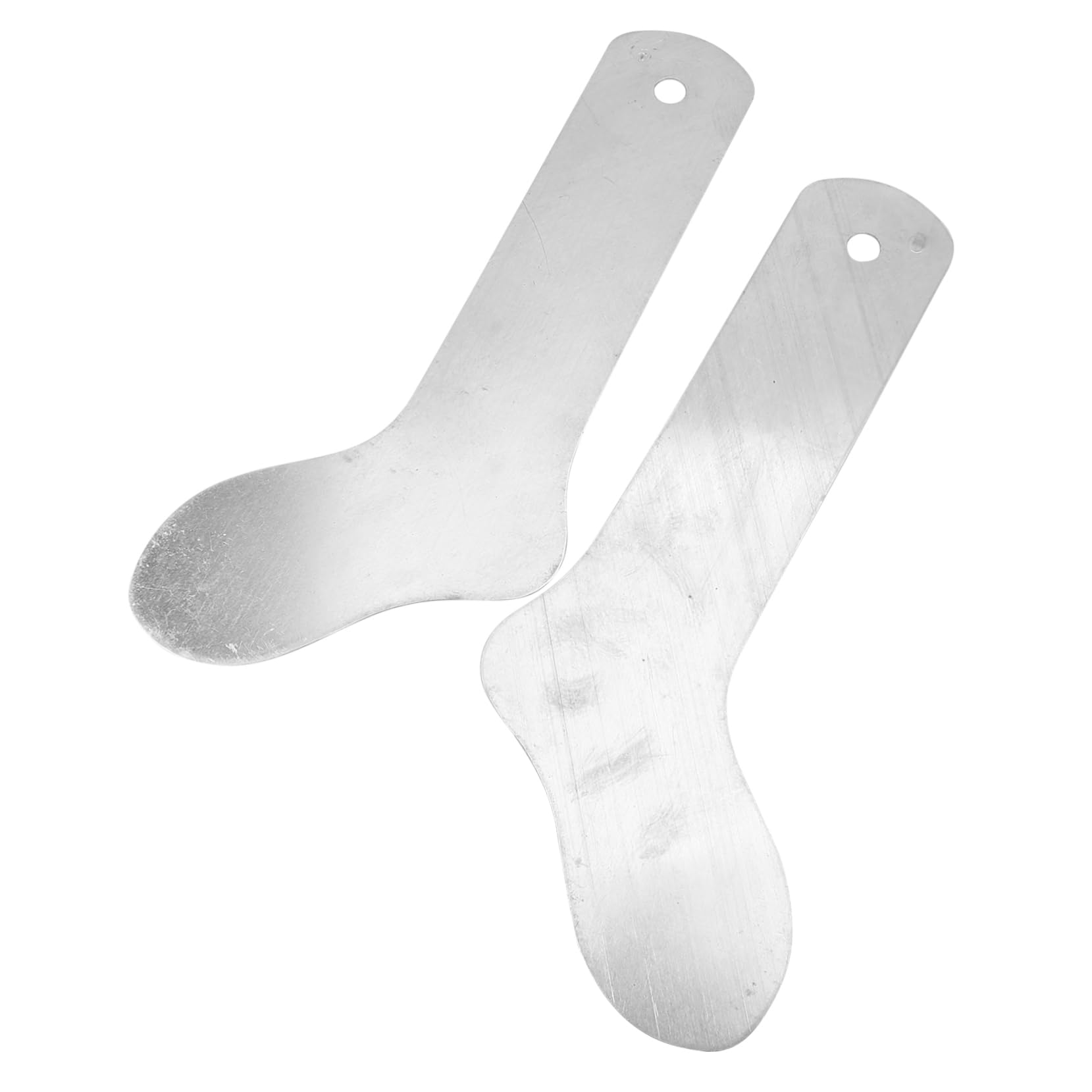 Gogogmee Aluminum Sock Shaping Boards 2 Pack Sock Display Holders Organizers Inserts Fixing Metal Jigs Flat Display Liners