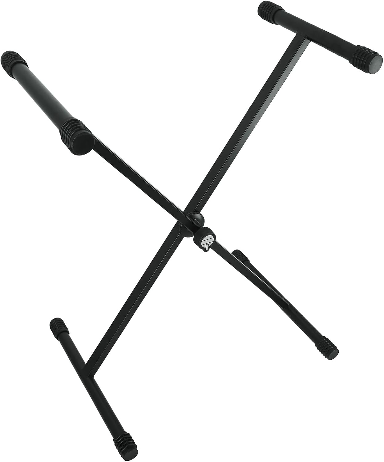 Audiosavings Bundle: Quik Lok T-10BK Single-Braced Adjustable X-Stand Keyboard Stand in Black Bundle with Free Rockville RPB2-BLACK Handheld Wireless Portable Bluetooth Speaker Great Sound (2 Items)