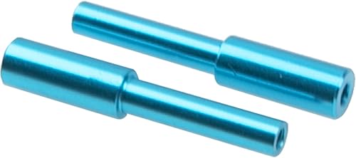 Miniatura 3 de ShareGoo - Kit de nudillos de dirección de aleación de aluminio compatible con Tamiya TT01 TT-01 110 RC Drift piezas de actualización de coche