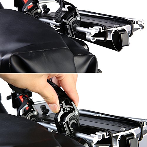 ArcEnCiel Bike Bag Bicycle Panniers Waterproof Rack Trunks Rear Seat Carrier Pack - Thumbnail 5