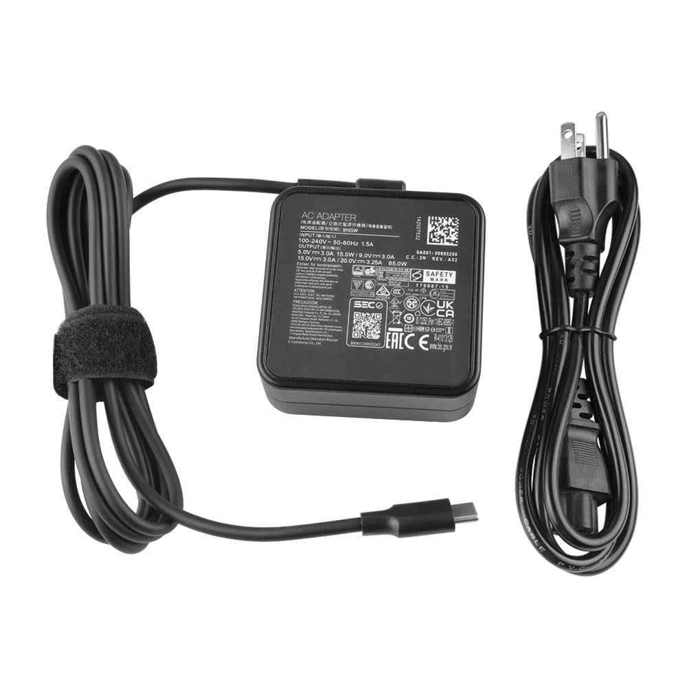 Amazon.com: 65W USB C Charger for Asus Zenbook 14 OLED UM3406